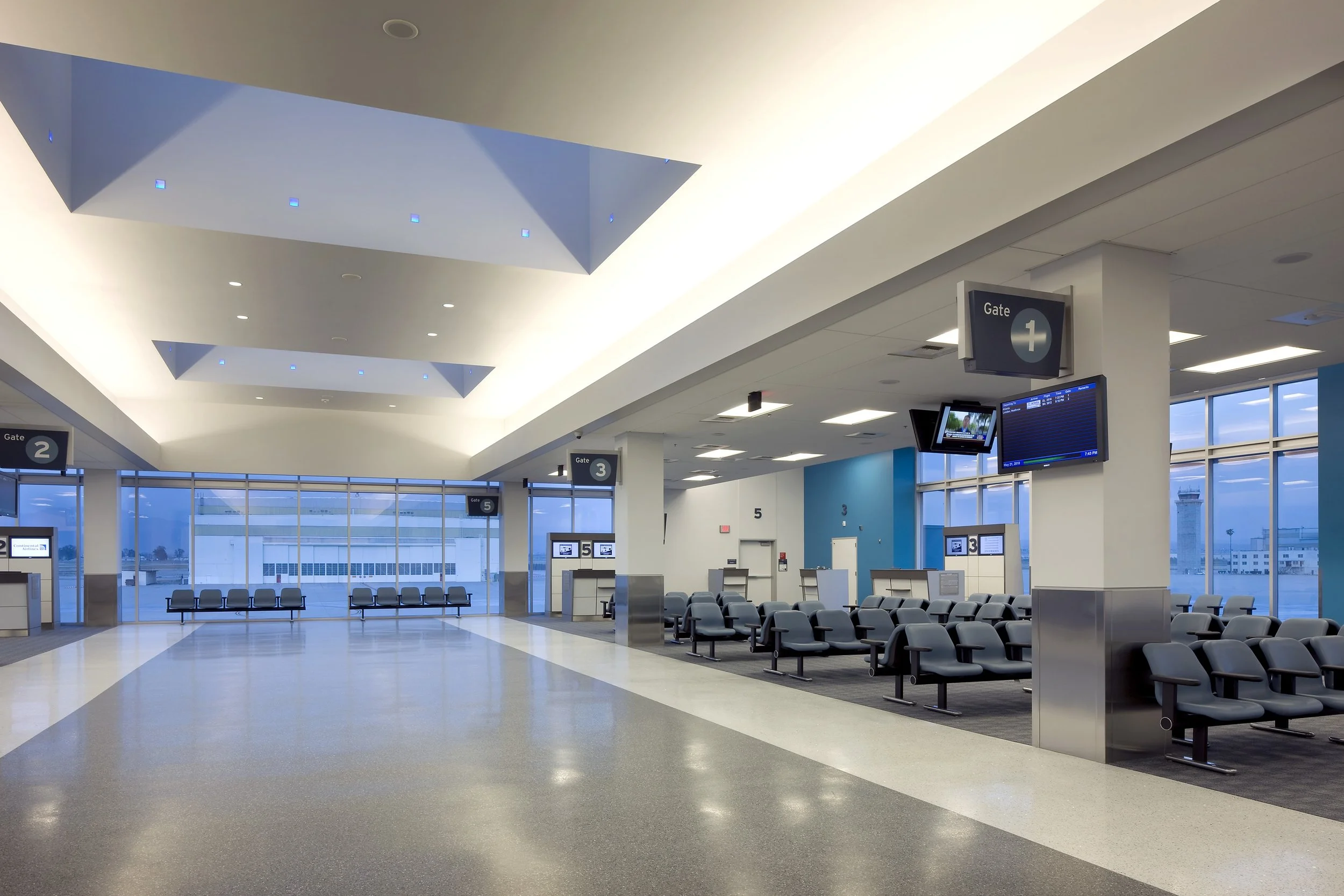 Airport Gates 1 & 3, San Bernardino, CA