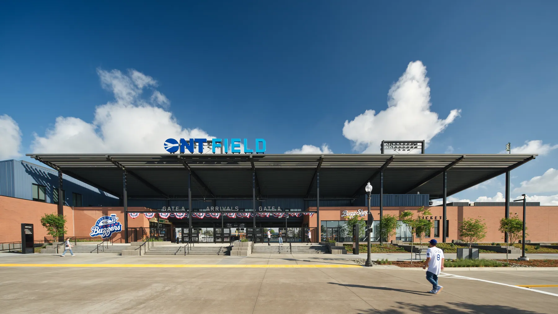 Ontario Ballpark, main entry